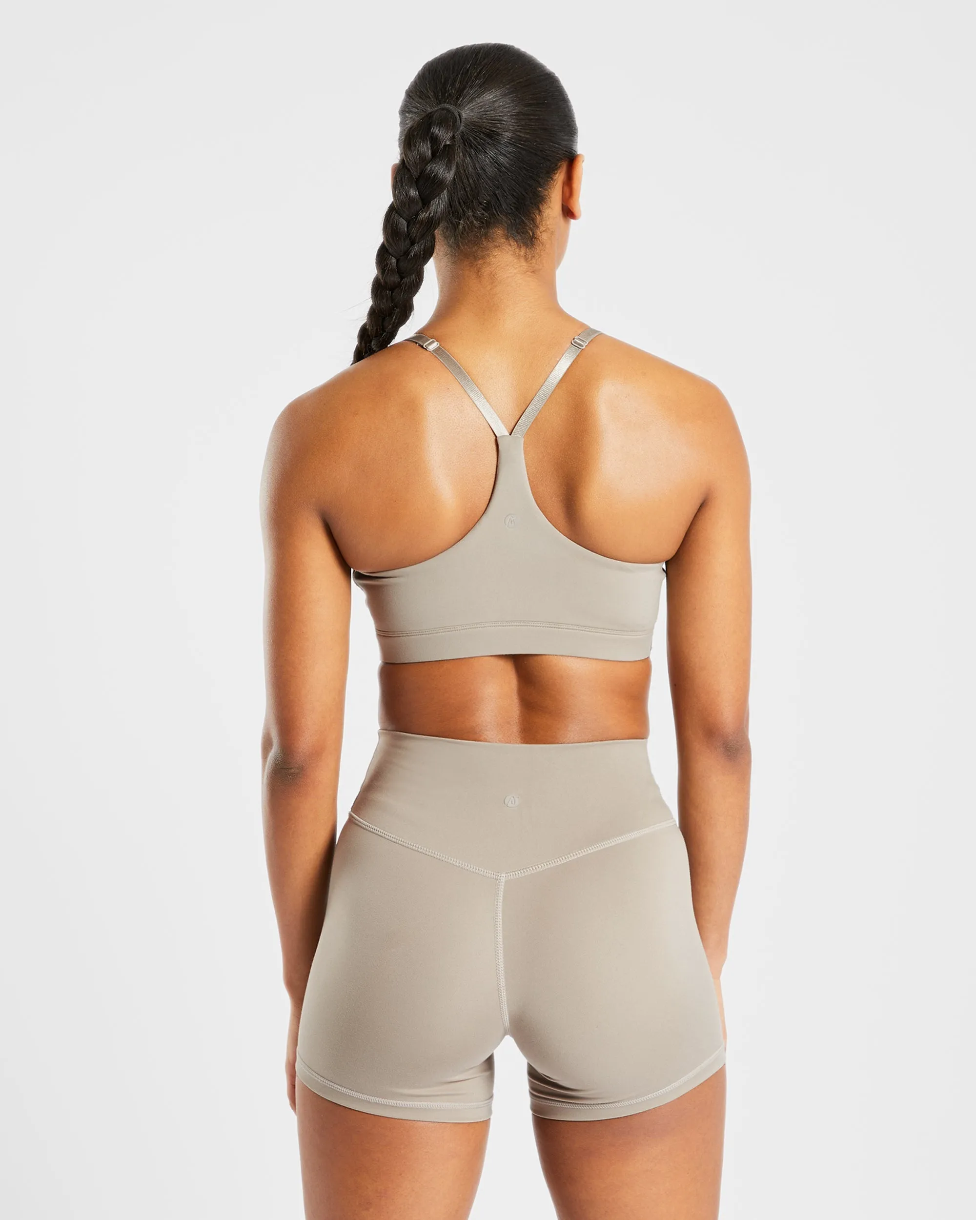 Staple Sports Bra - Muted Taupe