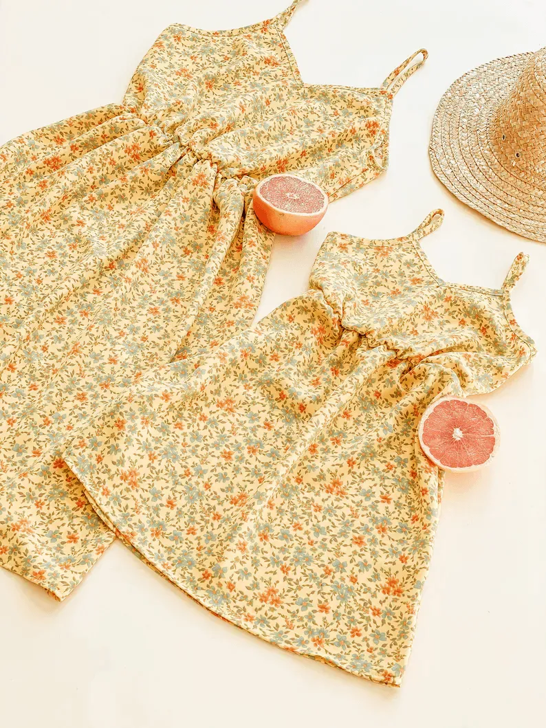 Sunny Spring Mommy and Me Dresses