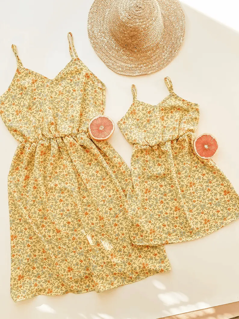 Sunny Spring Mommy and Me Dresses