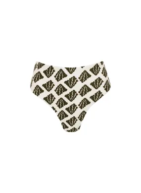 sustainable swimwear bottoms saint algea print