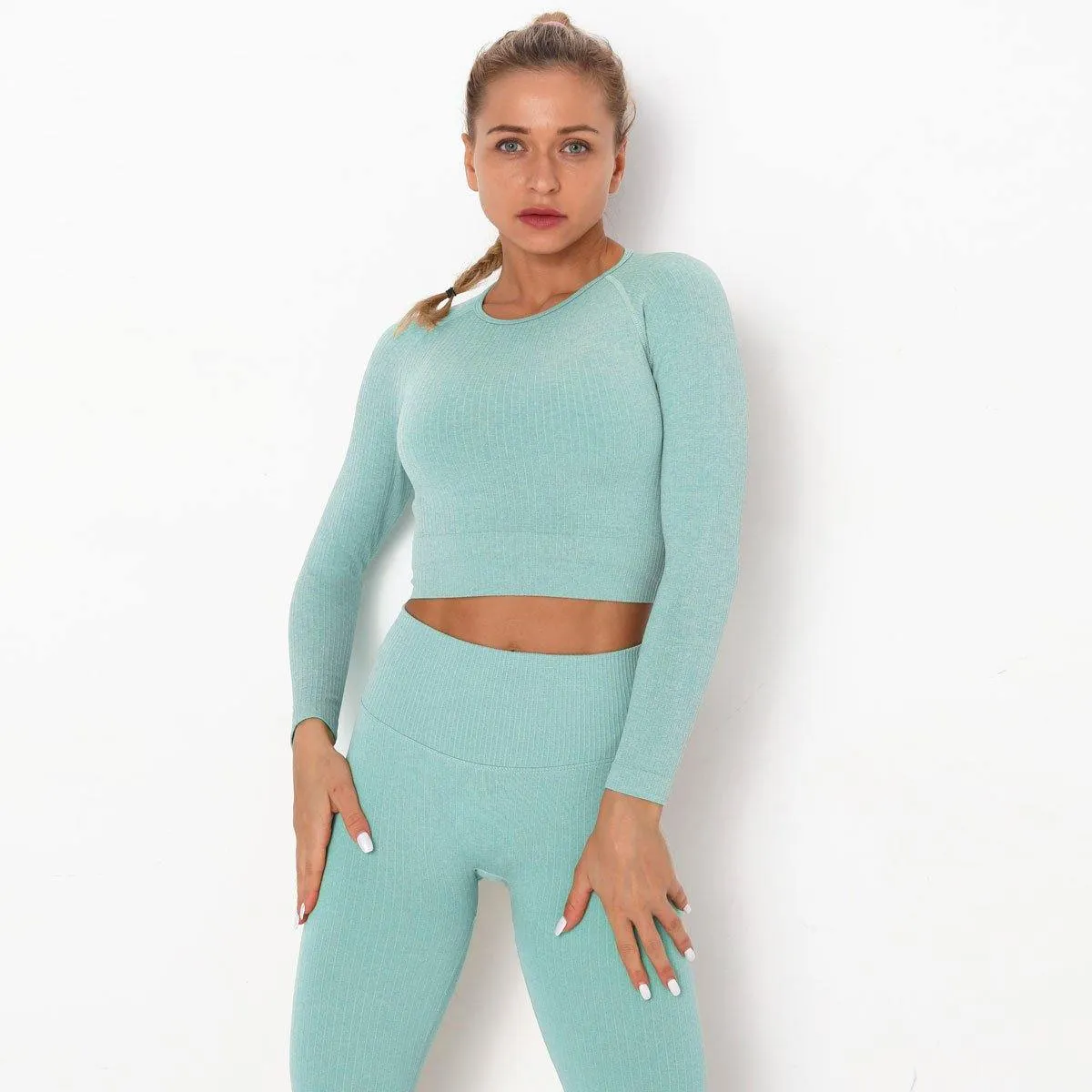 Turquoise Yoga Set