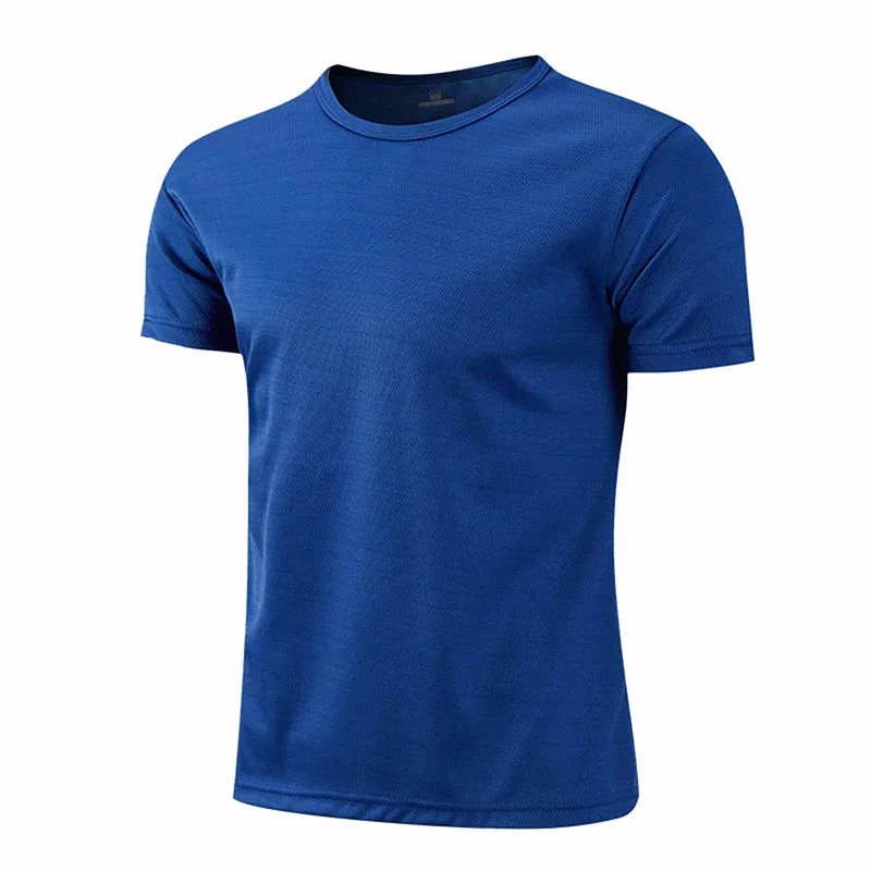 Unisex Quick-Dry Breathable Short Sleeve Sports T-Shirt