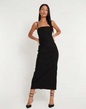 Volkava Maxi Dress in Black