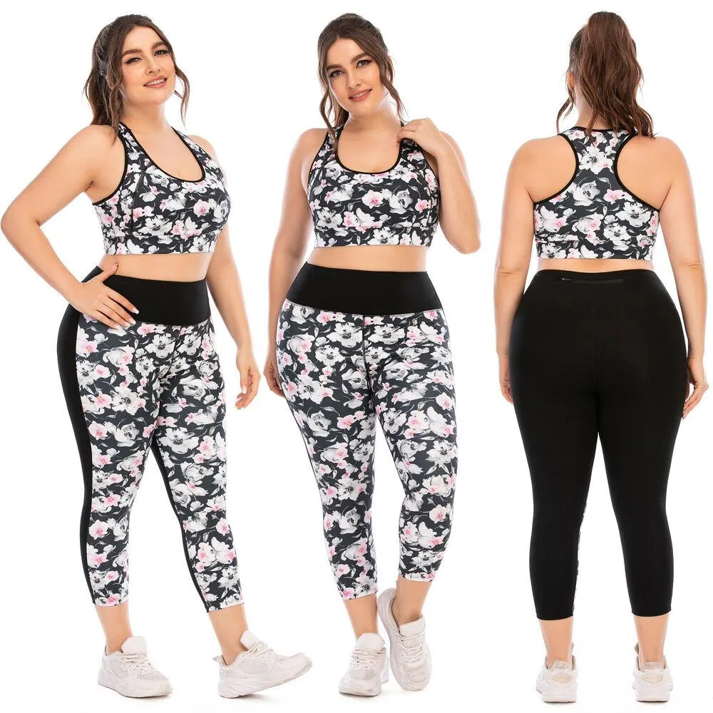 Women Plus Size Fitness Sporty Wear