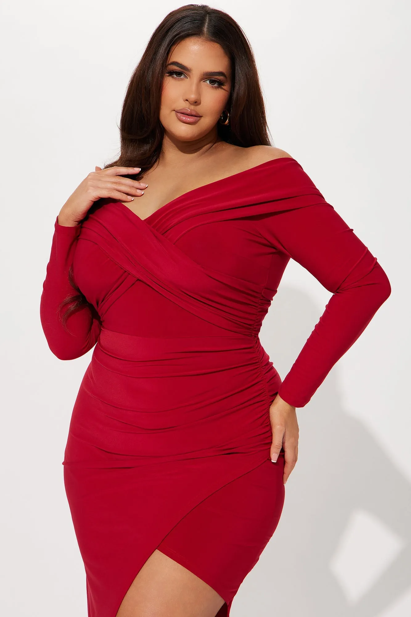 Yazmine Maxi Dress - Red